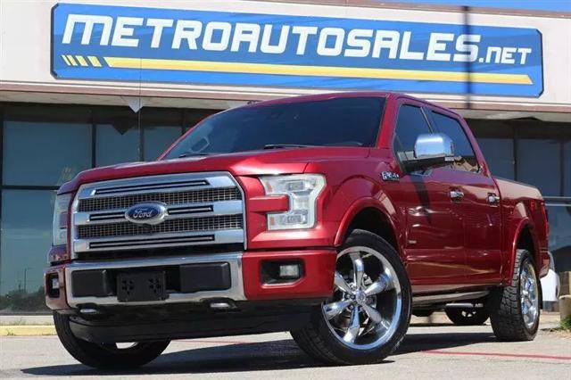 2015 Ford F-150 Platinum for sale in Arlington, TX