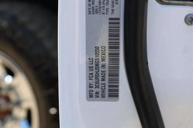 2021 Jeep Ram 2500 Tradesman Crew Cab 4x4 8' Box