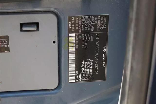 2018 Mercedes-Benz Sprinter 2500 Standard Roof V6
