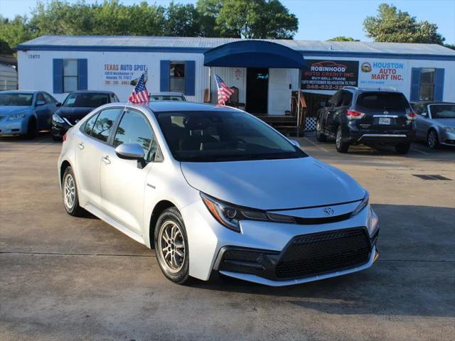 2020 Toyota Corolla Hybrid LE for sale in Houston, TX