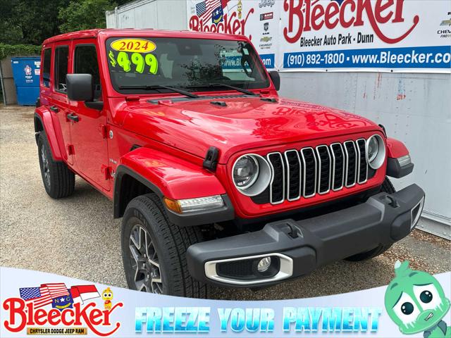 2024 Jeep Wrangler 4-Door Sahara 4x4 2024 Jeep Wrangler 4-Door Sahara 4x4