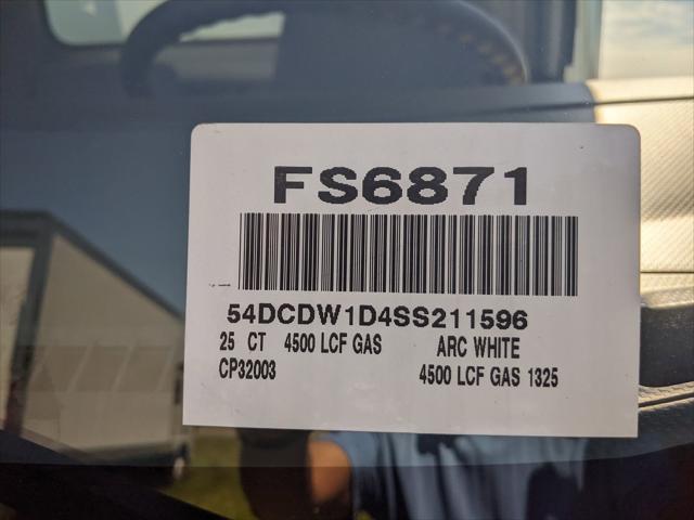2025 Chevrolet 4500 LCF Gas 132.5" Wheelbase