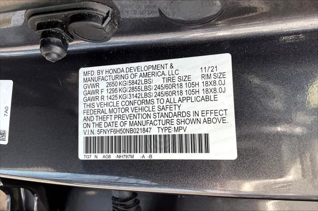 2022 Honda Pilot AWD EX-L