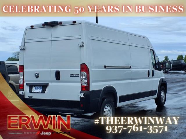 2023 RAM ProMaster 2500 Cargo Van High Roof 159 WB 2023 RAM ProMaster 2500 Cargo Van High Roof 159 WB