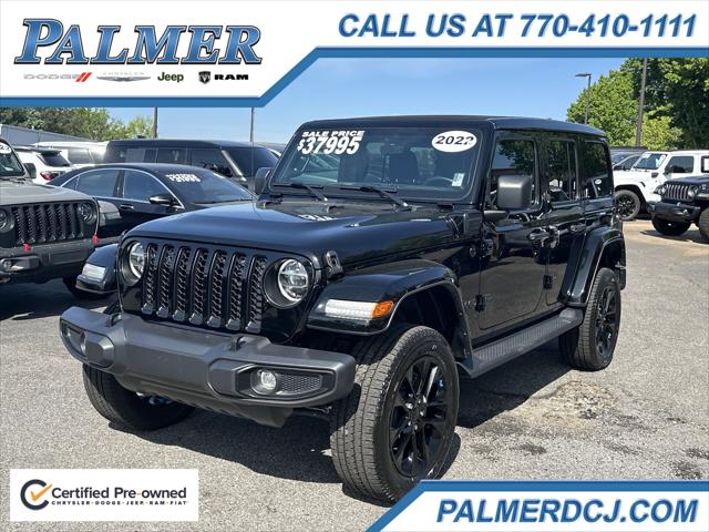 2022 Jeep Wrangler 4xe Unlimited Sahara 4x4