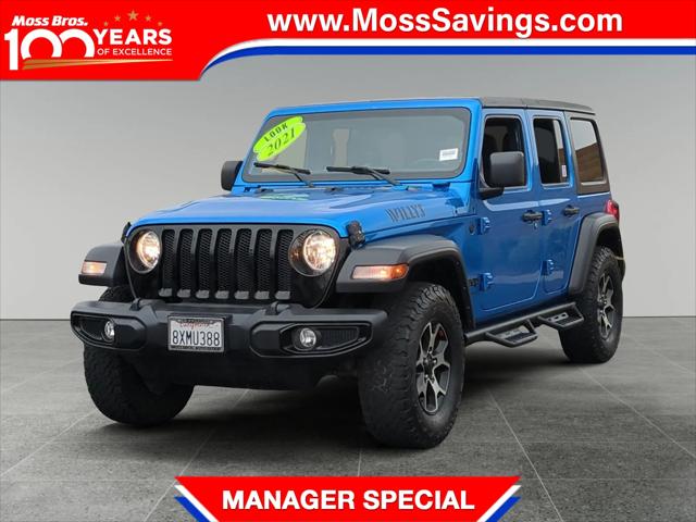 2021 Jeep Wrangler Unlimited Willys Sport 4x4