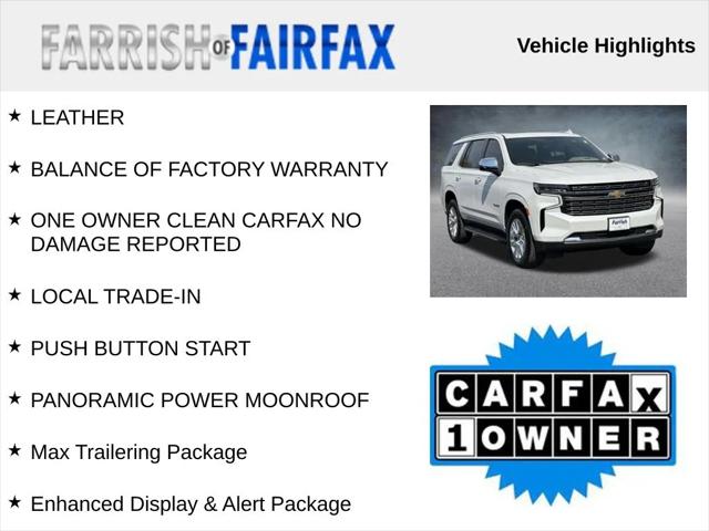 2024 Chevrolet Tahoe 4WD Premier