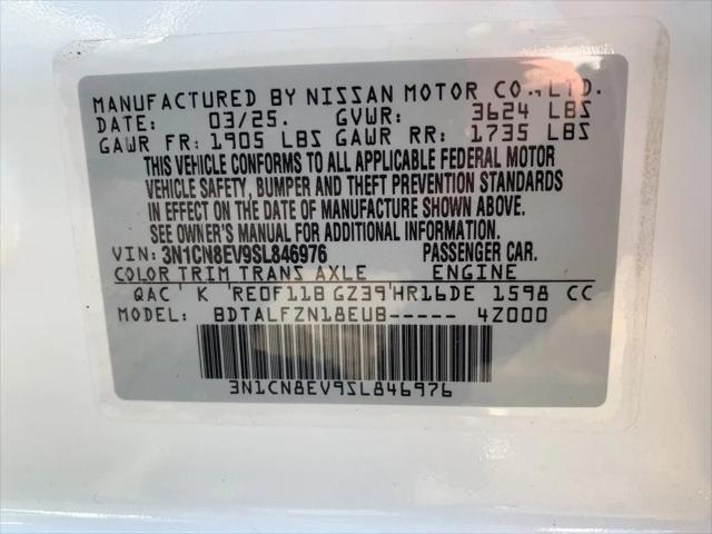 2025 Nissan Versa 1.6 SV