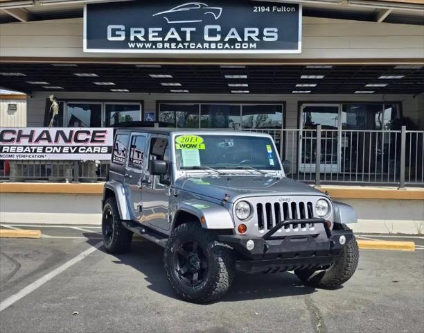 2013 Jeep Wrangler Unlimited Sahara for sale in Sacramento, CA