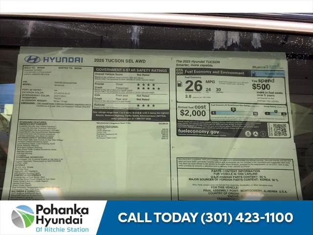 2025 Hyundai Tucson SEL