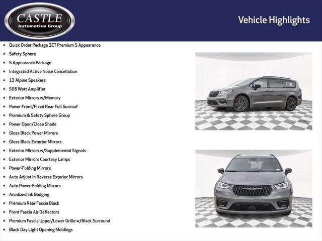 2025 Chrysler Pacifica Hybrid PACIFICA PLUG-IN HYBRID S APPEARANCE