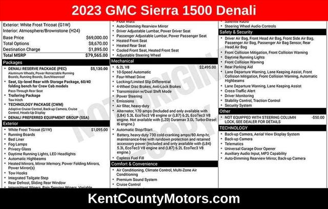 2023 GMC Sierra 1500 4WD Crew Cab Short Box Denali for sale in Dover, DE