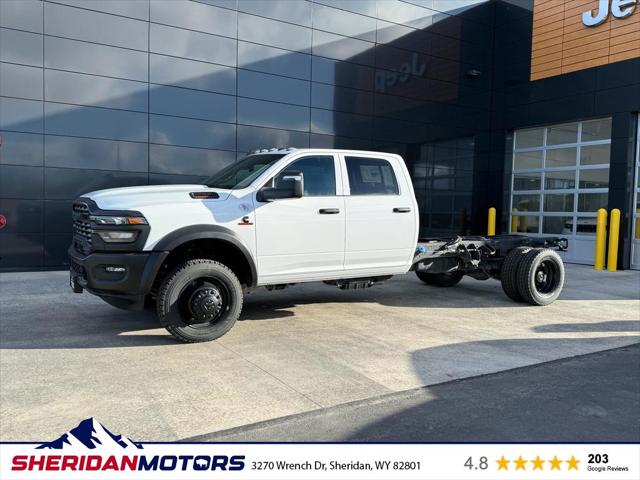 2025 RAM Ram 5500 Chassis Cab RAM 5500 TRADESMAN CHASSIS CREW CAB 4X4 84 CA