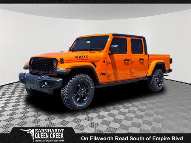 2025 Jeep Gladiator GLADIATOR WILLYS 4X4 2025 Jeep Gladiator GLADIATOR WILLYS 4X4