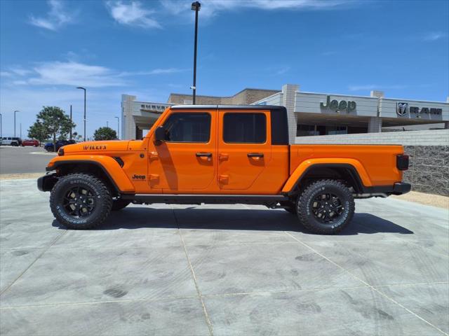 2025 Jeep Gladiator GLADIATOR WILLYS 4X4 2025 Jeep Gladiator GLADIATOR WILLYS 4X4