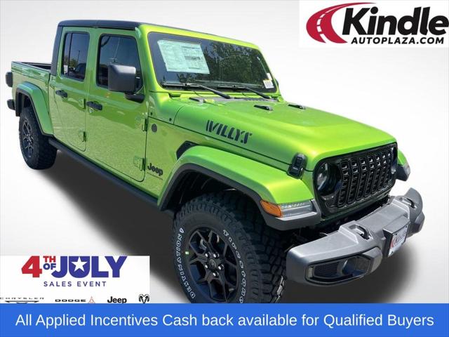 2025 Jeep Gladiator GLADIATOR WILLYS 4X4