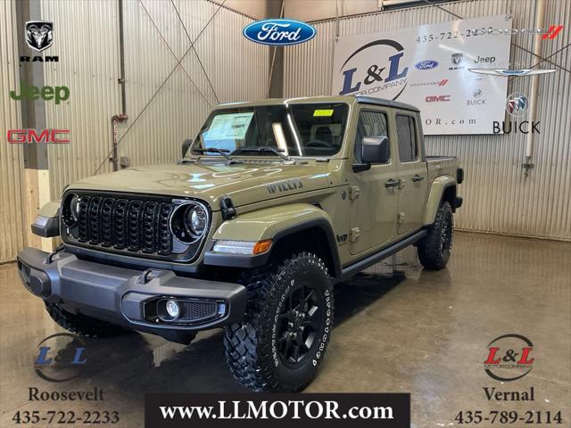 2025 Jeep Gladiator GLADIATOR WILLYS 4X4 2025 Jeep Gladiator GLADIATOR WILLYS 4X4