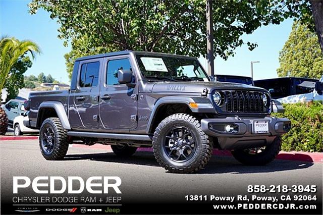 2025 Jeep Gladiator GLADIATOR WILLYS 4X4 2025 Jeep Gladiator GLADIATOR WILLYS 4X4