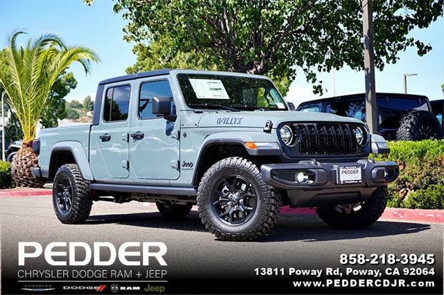 2025 Jeep Gladiator GLADIATOR WILLYS 4X4 2025 Jeep Gladiator GLADIATOR WILLYS 4X4