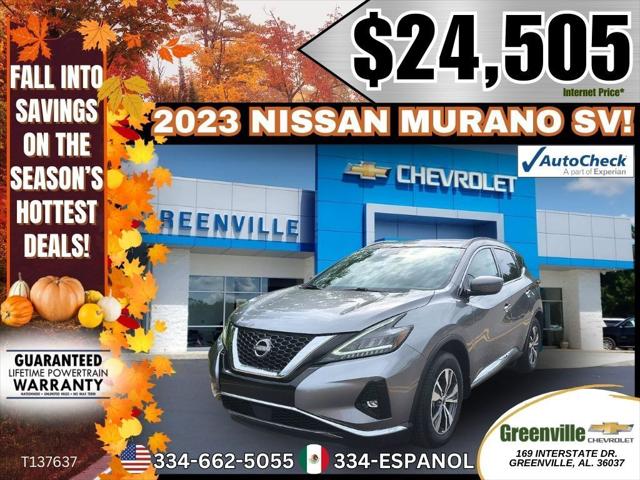 2023 Nissan Murano SV Intelligent AWD 2023 Nissan Murano SV Intelligent AWD