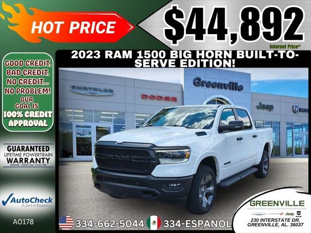 2023 RAM 1500 Big Horn Crew Cab 4x4 57 Box