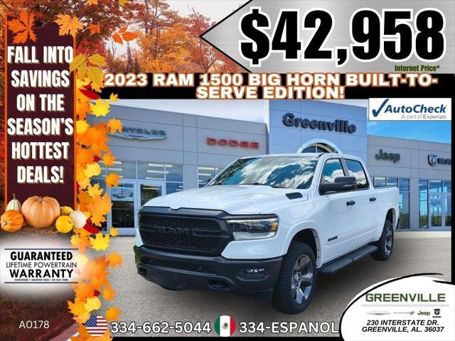2023 RAM 1500 Big Horn Crew Cab 4x4 57 Box