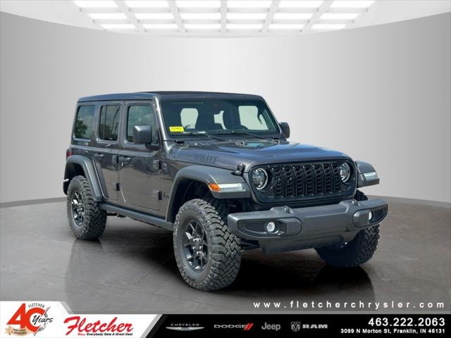 2025 Jeep Wrangler WRANGLER 4-DOOR WILLYS 2025 Jeep Wrangler WRANGLER 4-DOOR WILLYS