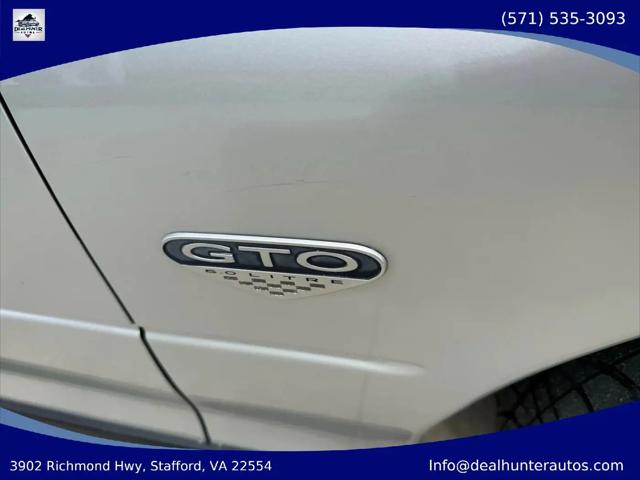 2005 Pontiac GTO Base