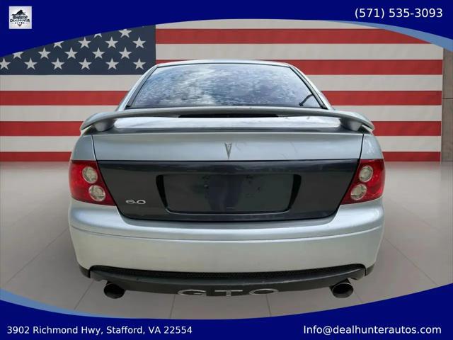 2005 Pontiac GTO Base