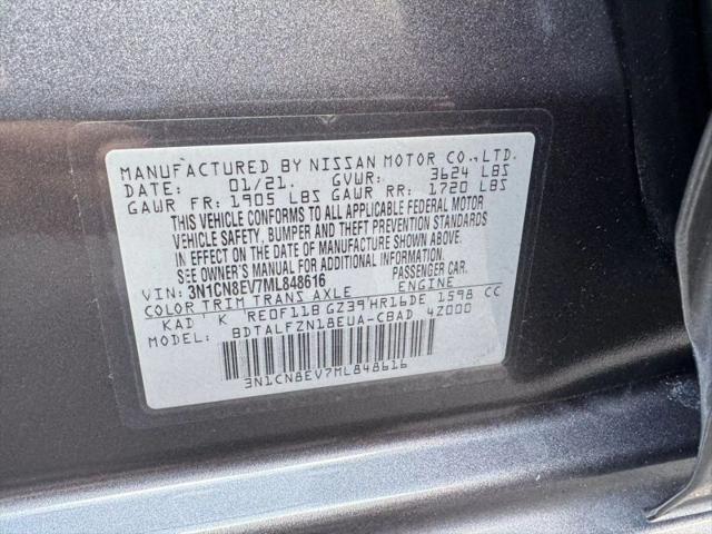 2021 Nissan Versa SV Xtronic CVT
