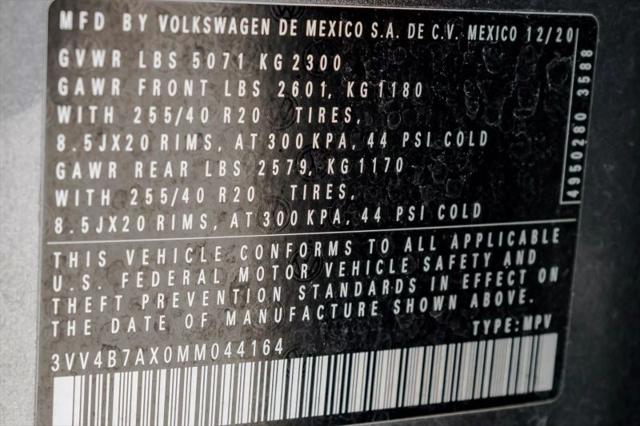 2021 Volkswagen Tiguan 2.0T SEL Premium R-Line