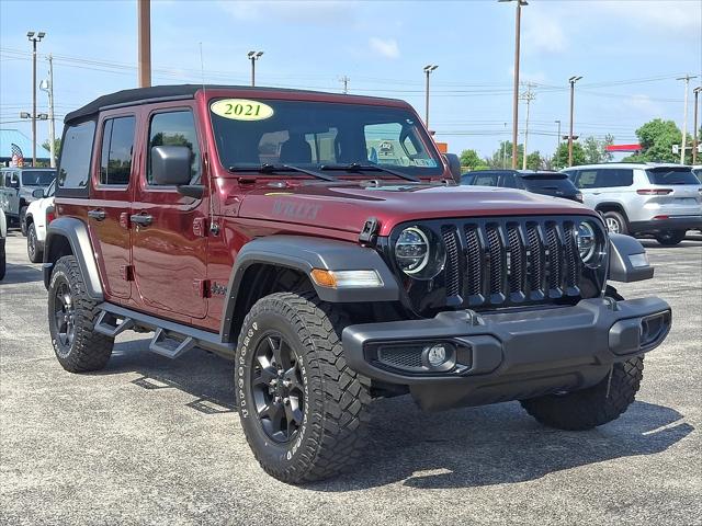 2021 Jeep Wrangler Unlimited Willys 4x4 2021 Jeep Wrangler Unlimited Willys 4x4