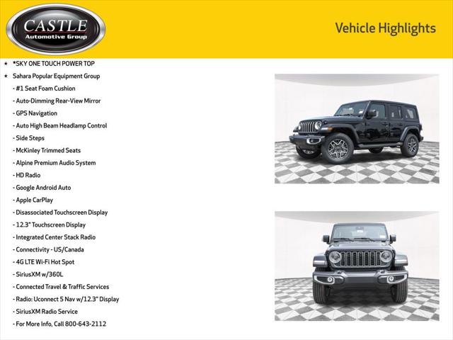 2025 Jeep Wrangler WRANGLER 4-DOOR SAHARA