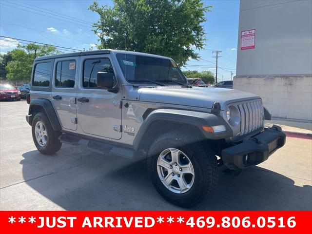 2019 Jeep Wrangler Unlimited Sport S 4x4