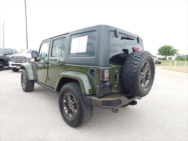 2016 Jeep Wrangler Unlimited Sahara