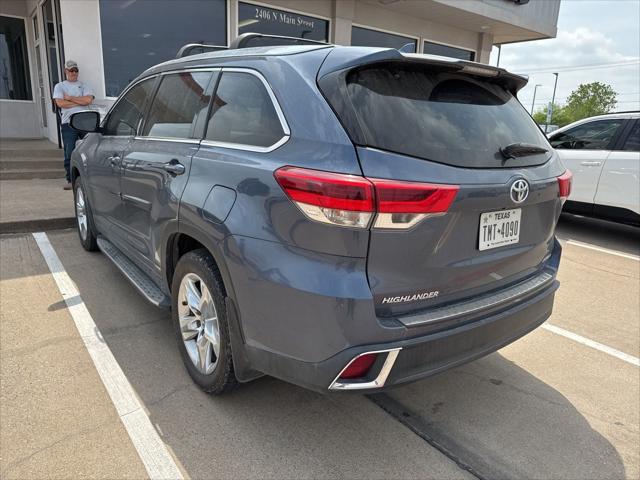 2019 Toyota Highlander Limited Platinum