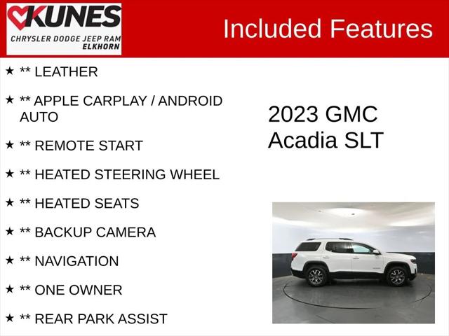 2023 GMC Acadia AWD SLT