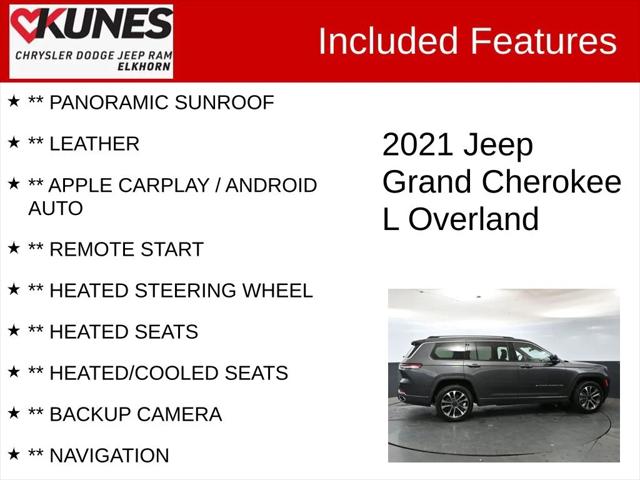 2021 Jeep Grand Cherokee L Overland 4x4