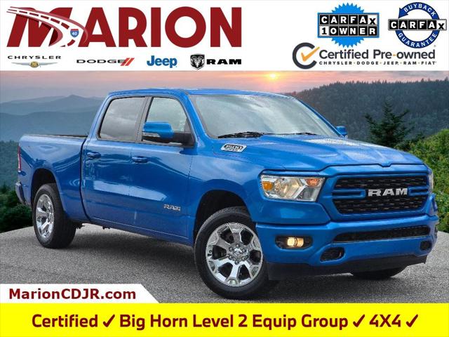 2022 RAM 1500 Big Horn Crew Cab 4x4 64 Box