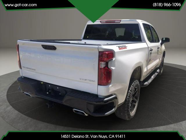 2023 Chevrolet Silverado 1500 4WD Crew Cab Short Bed Custom Trail Boss