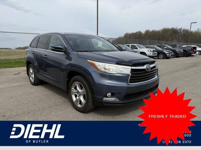 2016 Toyota Highlander Limited Platinum V6