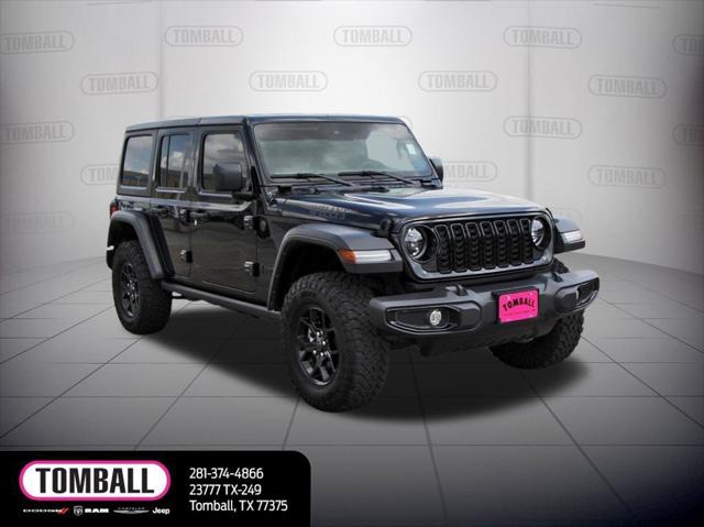 2024 Jeep Wrangler 4-Door Willys 4x4