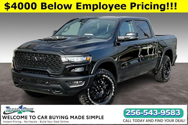 2025 RAM Ram 1500 RAM 1500 REBEL CREW CAB 4X4 57 BOX