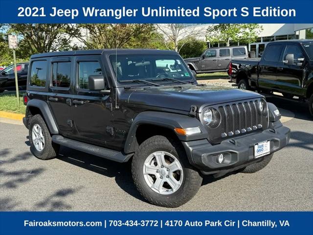 2021 Jeep Wrangler Unlimited Sport S 4x4