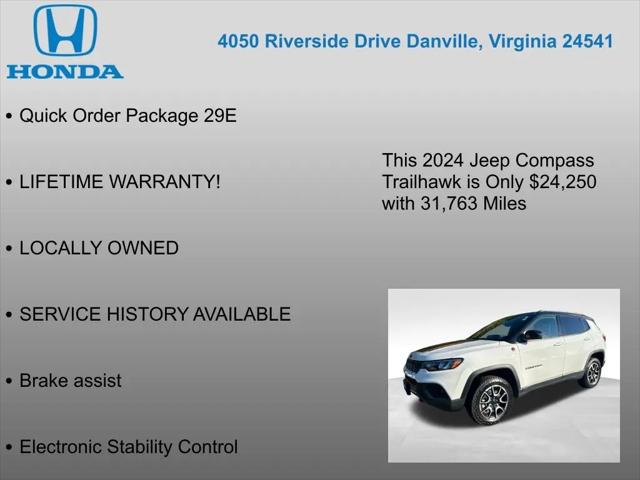2024 Jeep Compass Trailhawk 4x4