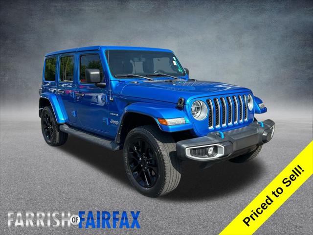 2022 Jeep Wrangler 4xe Unlimited Sahara 4x4
