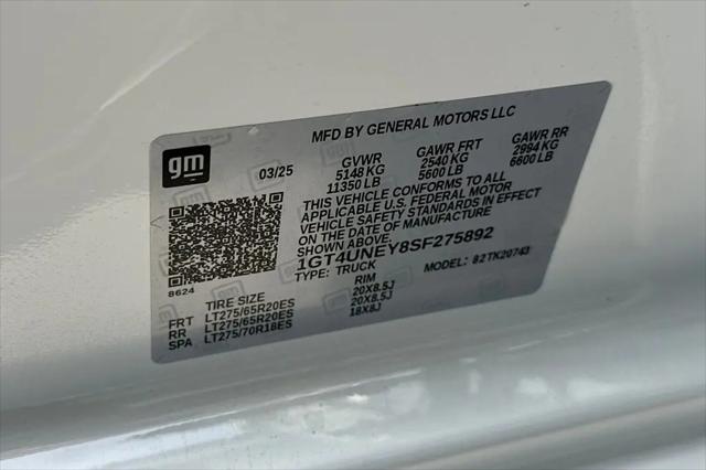 2025 GMC Sierra 2500HD 4WD Crew Cab Standard Bed SLT