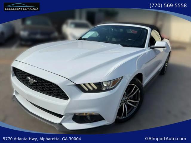 2016 Ford Mustang EcoBoost Premium for sale in Alpharetta, GA