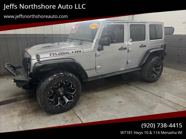 2016 Jeep Wrangler Unlimited Rubicon Hard Rock for sale in Menasha, WI