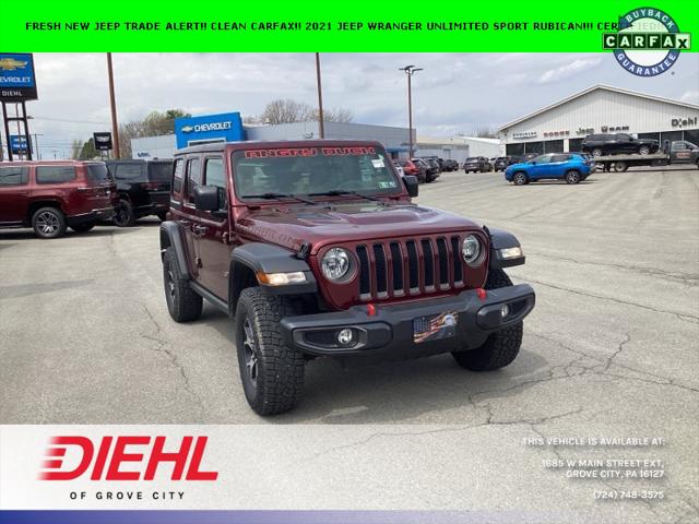 2021 Jeep Wrangler Unlimited Rubicon 4X4